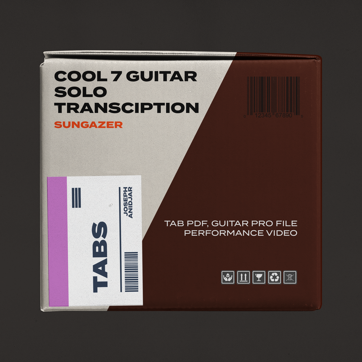 Cool 7 Guitar Solo By joseph Anidjar