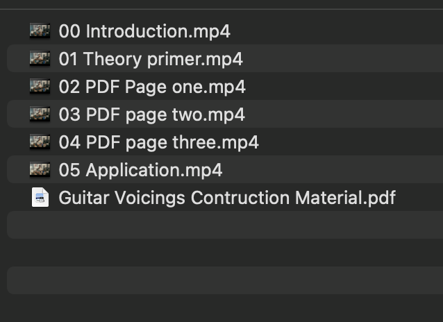 Guitar Voicing Creation Masterclass