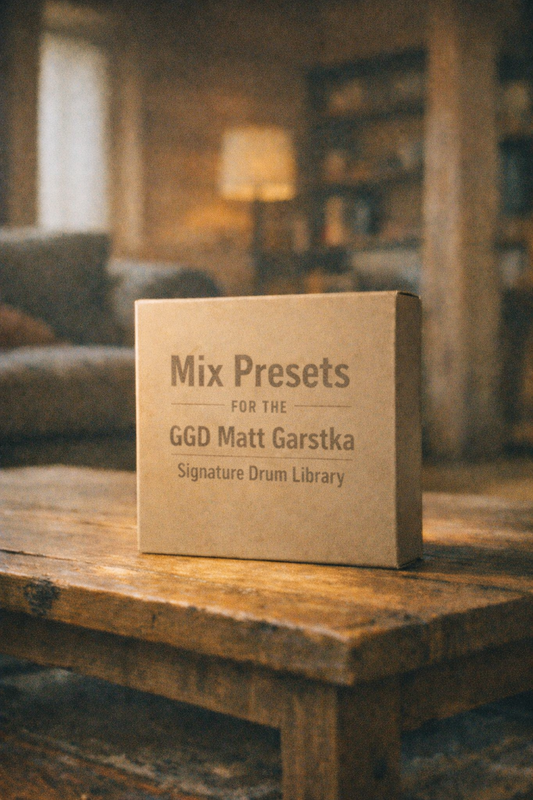 Mix presets for the GGD Matt Garstka Signature Drum Library