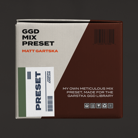 Mix presets for the GGD Matt Garstka Signature Drum Library