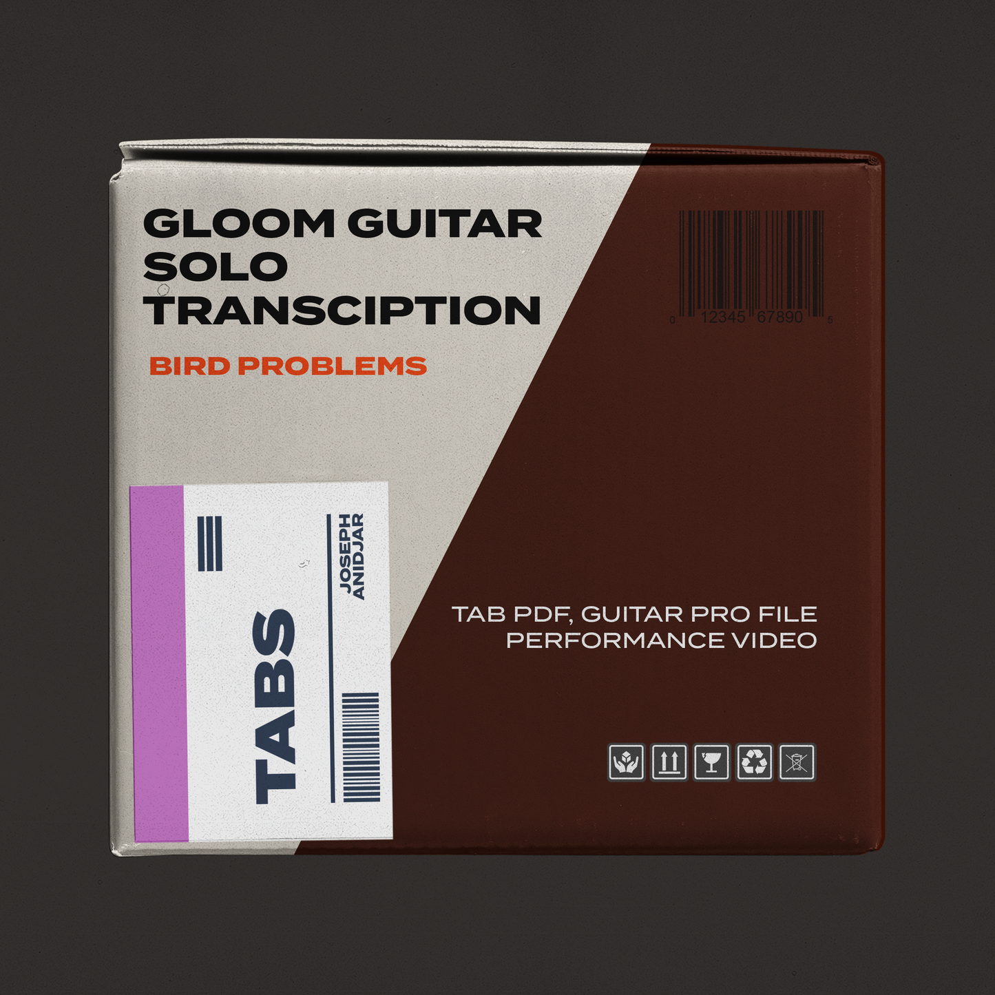 Gloom (Bird Problems) Guitar Solo Transcription